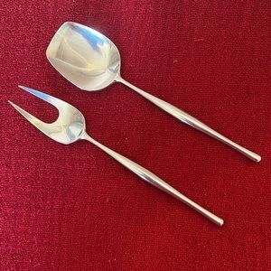 Lauffer Serving Spoon & Fork